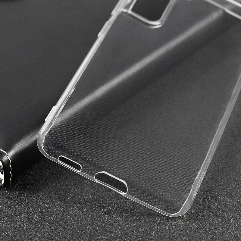 Clear Shockproof Phone Cases For Samsung Galaxy S22 S21 S20 S10 TPU Cases