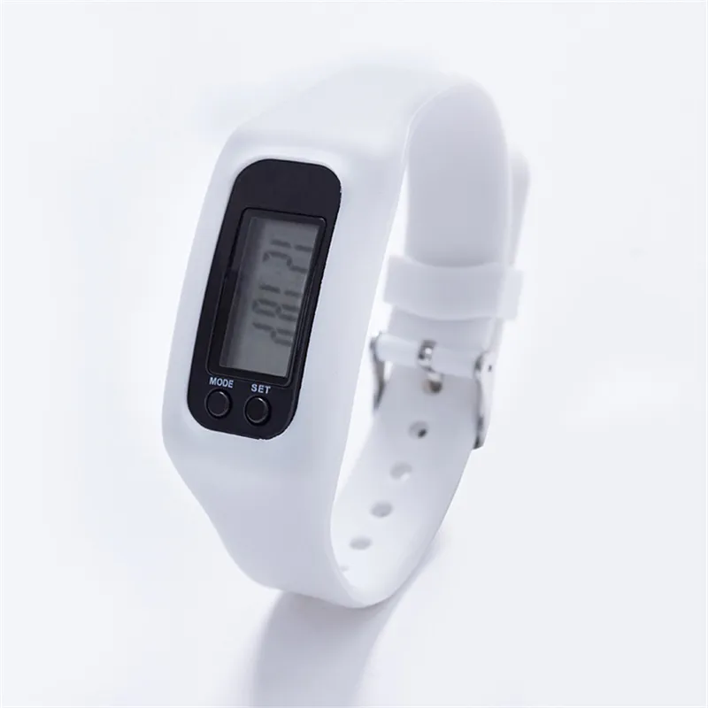 Digital LED Pedometer Smart Wristbands Multi Watch silicone Run Step Walking Distance Calorie Counter Electronic Bracelet Colorful Pedometers