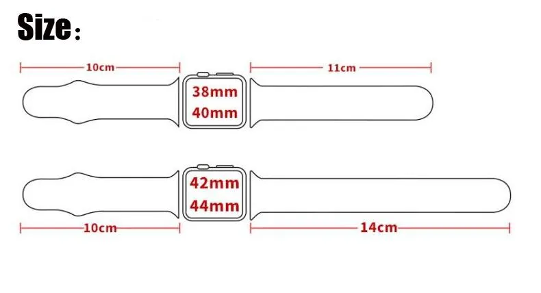 New Colors Floral Flower Bands for Apple Watch Series 4 3 2 1 40mm 44mm, Silicone Pattern Printed Strap for IWatch Series 4 3 2 1 38mm 42mm