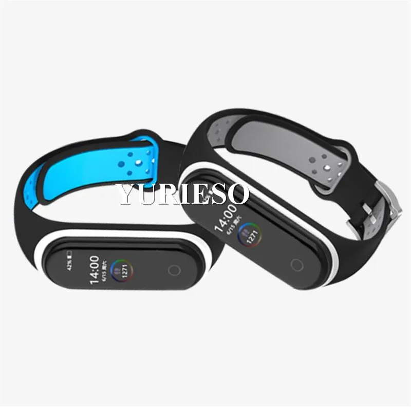 Strap for Xiaomi Mi Band 3 4 Silicone WristBand Sport Watch Replacement Smart Bracelet Accessories for Xiaomi Multi-Colors 2020New Promotion