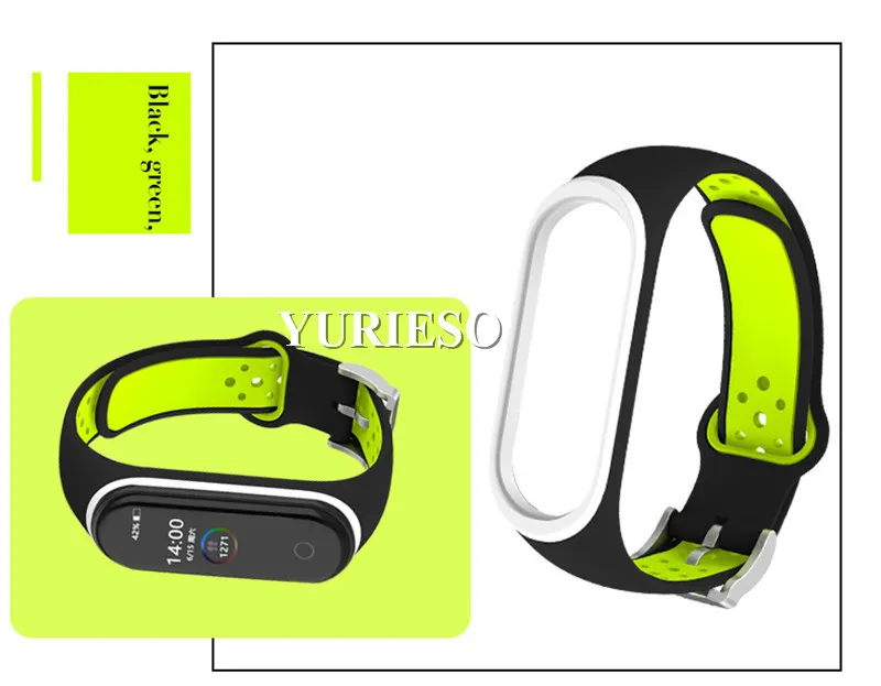 Strap for Xiaomi Mi Band 3 4 Silicone WristBand Sport Watch Replacement Smart Bracelet Accessories for Xiaomi Multi-Colors 2020New Promotion