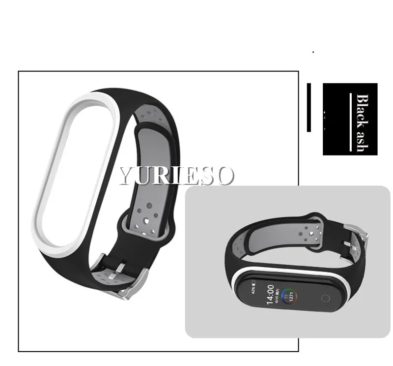 Strap for Xiaomi Mi Band 3 4 Silicone WristBand Sport Watch Replacement Smart Bracelet Accessories for Xiaomi Multi-Colors 2020New Promotion