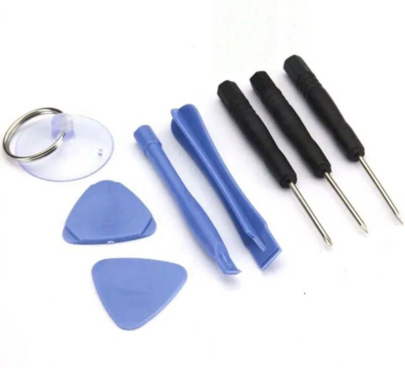 Cell Phone Reparing tools 9 8 in 1 Repair Pry Kit Opening Tools Pentalobe Torx Slotted screwdriver For Apple iPhone 4 4S 5 5s 6 7 