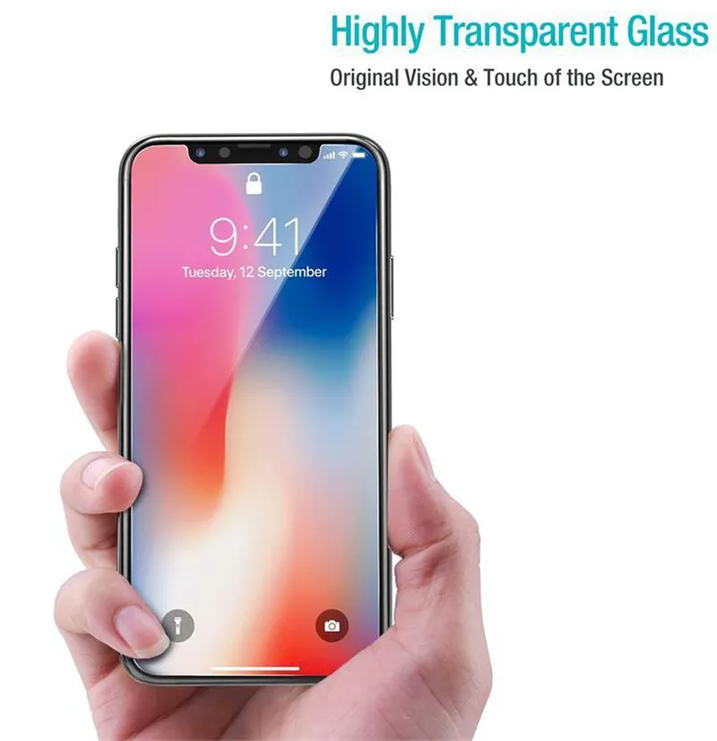 Tempered Glass Screen Protector For iPhone 15 14 Pro Max 13 mini 12 11 XR XS X 8 7 Plus Samsung Galaxy A32 A52 A72 A33 A53 A73 A21S S21 FE Edition Film 9H Anti shatter