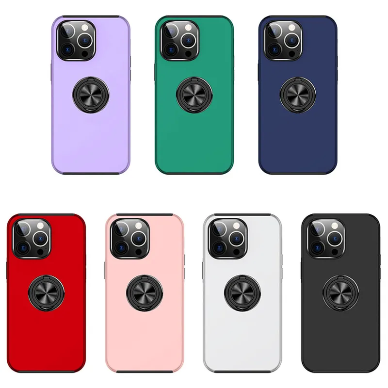 Shockproof phone case mix model mix color for iphone samsung hybrid hard pc soft tpu back cover