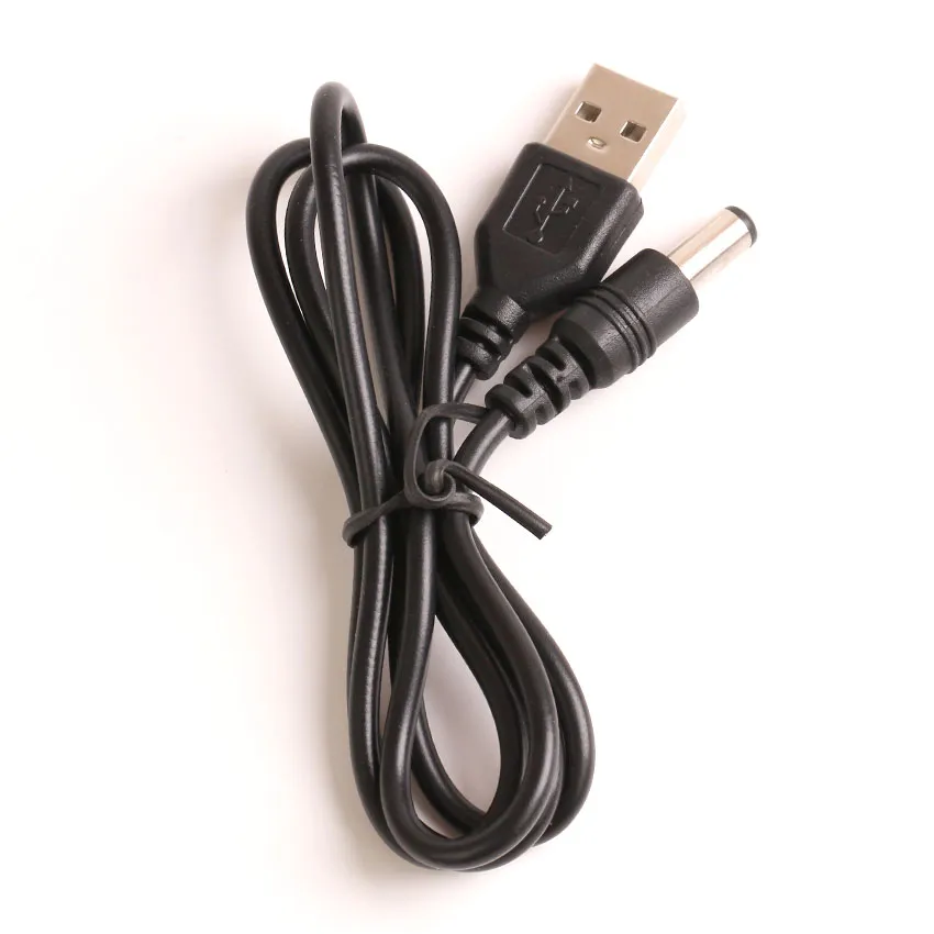 80cm USB Power Charging Cable 5.5mm*2.1mm USB TO DC 5.5*2.1mm Power Cable jack