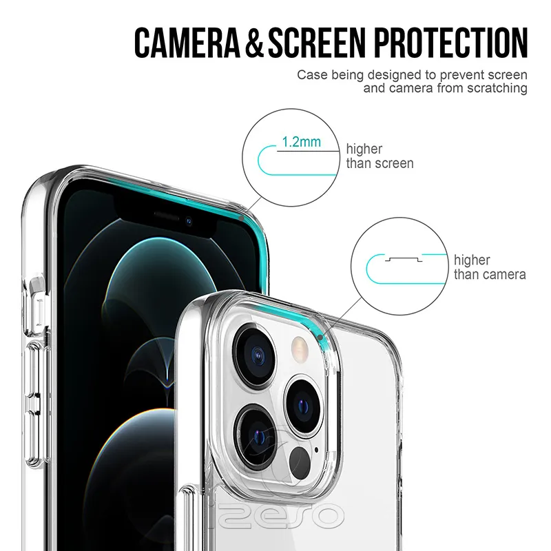 Magnetic Phone Cases for iPhone 14 Plus 13 12 Pro Max 11 Samsung S23 TPU PC Transparent Back Cover Case izeso