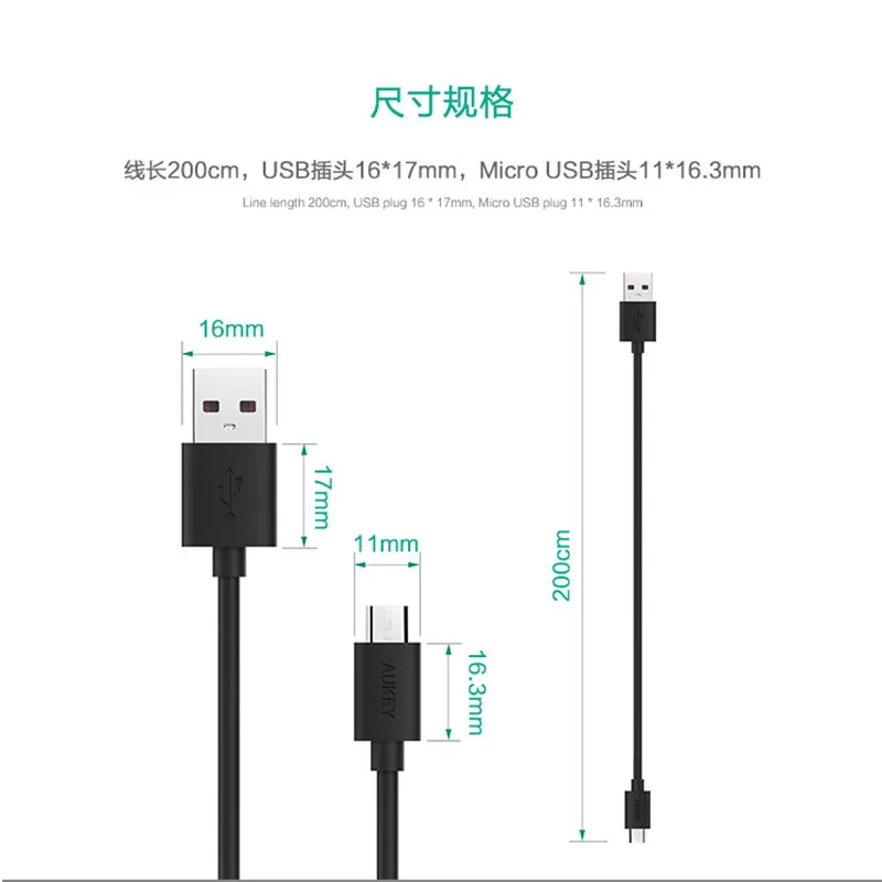 High Speed 2.1A Micro USB Cable Type C cables Powerline 5 lengths 0.5M 1M 1.5M 2M 3M Sync Quick Charging USB 2.0 For Samsung s20