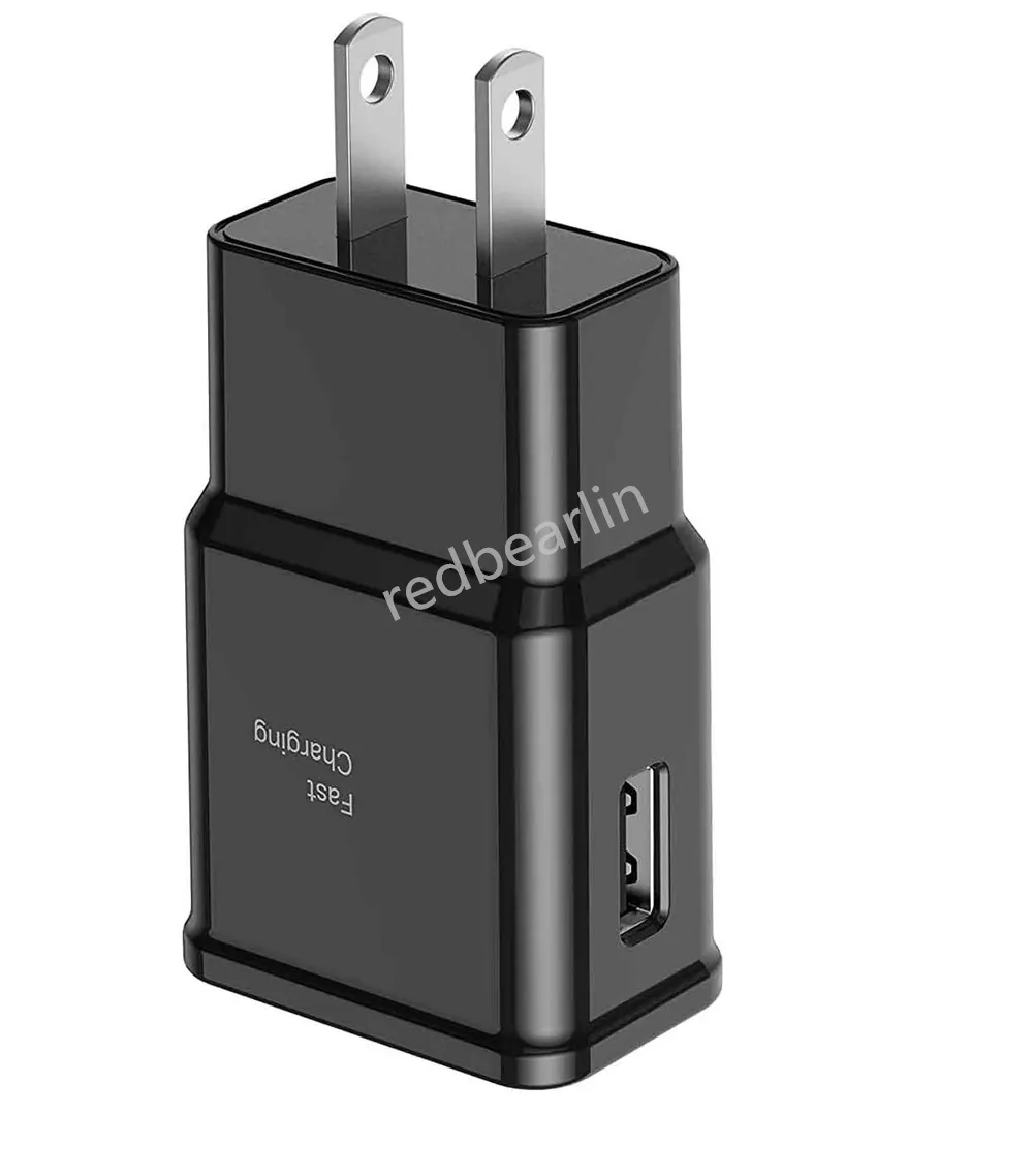 Fast Charging USB Wall Charger Full 5V 2A Adapter US EU Plug For Samsung Galaxy S20 S10 S9 S8 S6 Note 10 S23 S22 Utral