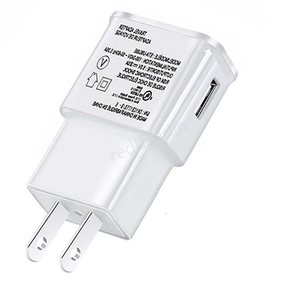 Fast Charging USB Wall Charger Full 5V 2A Adapter US EU Plug For Samsung Galaxy S20 S10 S9 S8 S6 Note 10 S23 S22 Utral