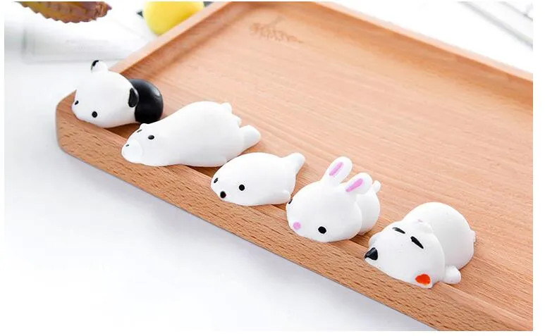 Wholesal Slow Rising Jumbo Toy Bun Toys Animals Cute Kawaii Squeeze Cartoon Toy Mini Squishies Cat Squishiy Fashion Rare Animal Gifts Charms