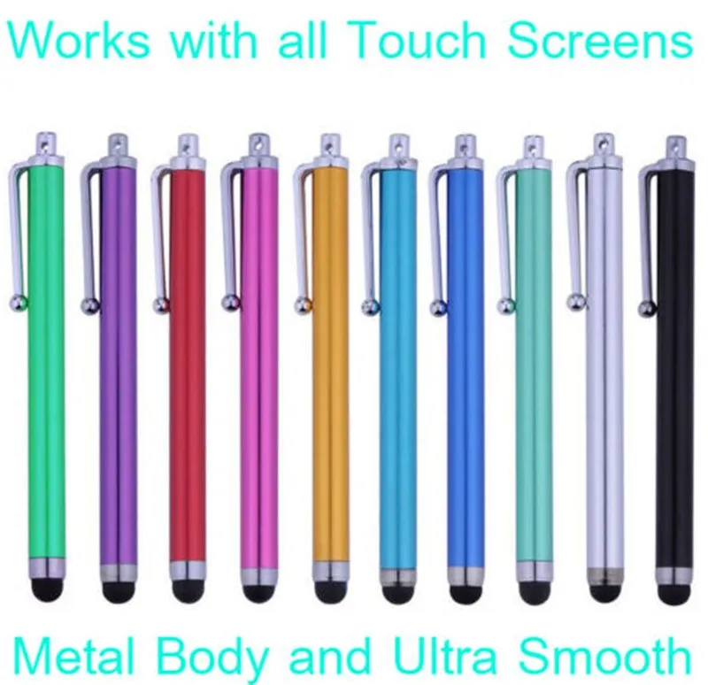 Stylus Pen Capacitive Touch Screen For Universal Mobile Phone Tablet iPod iPad cellphone iPhone 5 5S 6 6plus