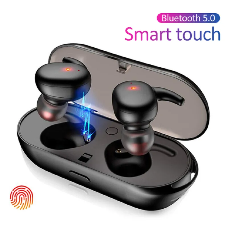 Y30 5.0 TWS Wireless Earphones Noise Cancelling Headphones Headset Stereo Sound Music In-ear Earbuds For Smart Phone