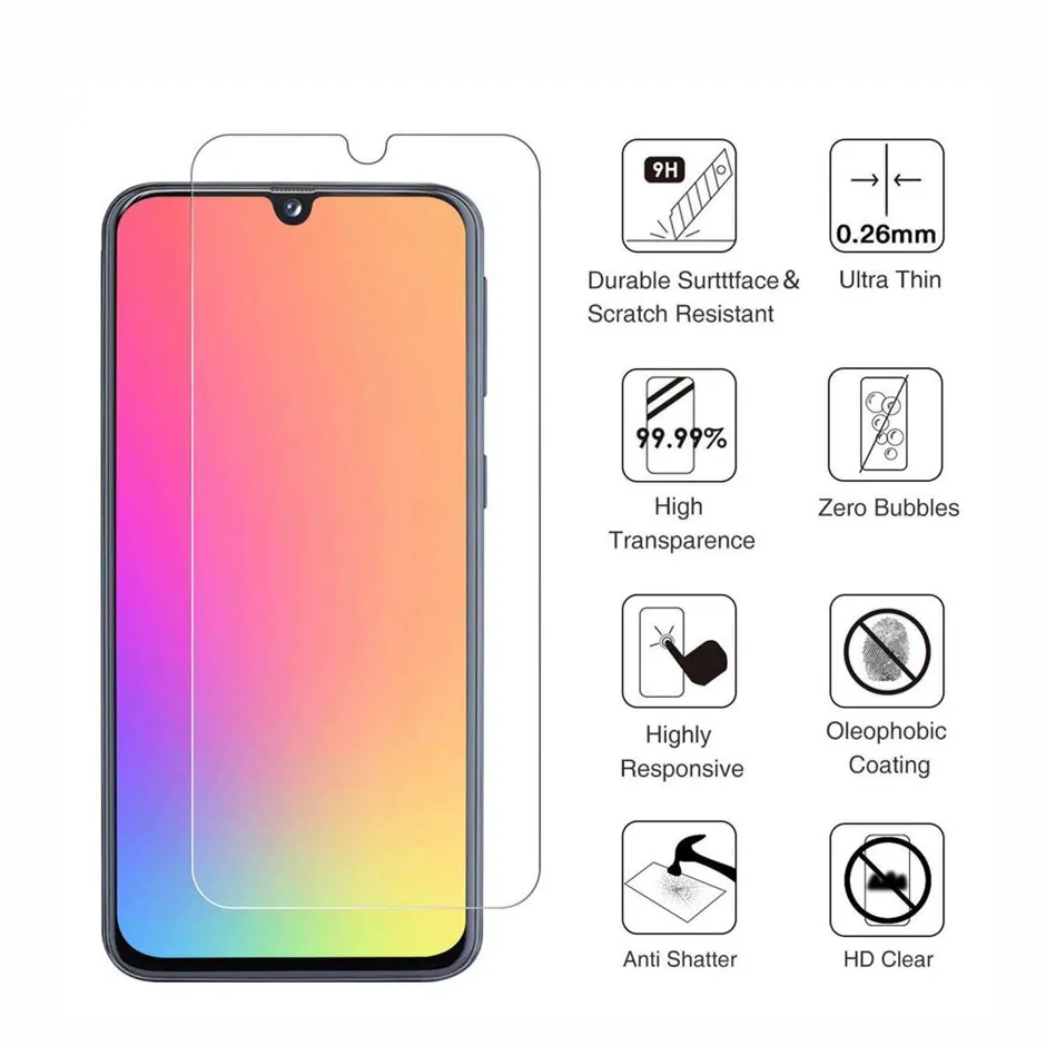 For Samsung Galaxy A01 A11 A21 A315G A41 A51 5G A61 A71 5G A81 A91 A11S A21S A501 A701 A60 A60S 2.5d tempered glass phone screen protector