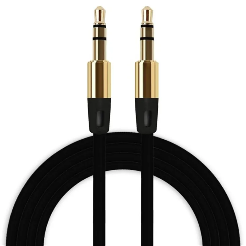 3.5mm AUX Audio Cables Male To Male Stereo Car Extension Audio Cable For MP3 Bluetooth Speaker No Package