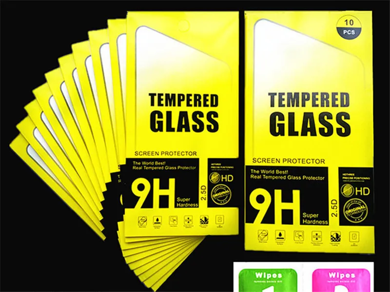 For iPhone 11 Pro Max Tempered Glass iPhone X XS XR 8 Screen Protector For iPhone 7 7 Plus 6 6S Film 0.33mm 2.5D 9H