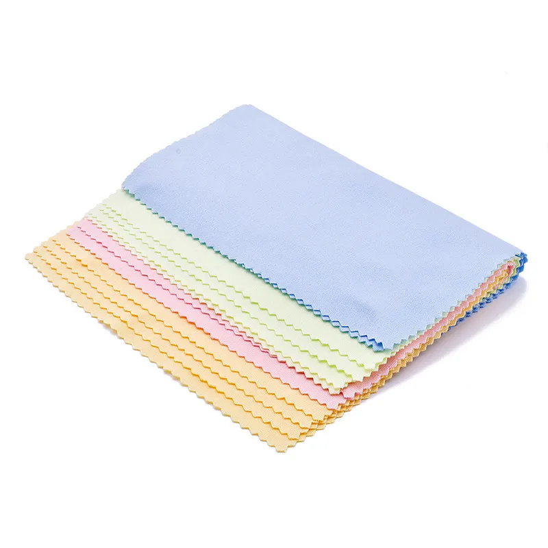 High Quality Hot Selling Microfiber Cleaning Cloth For Tempered Glass Colorful Wipes Customized Your Logo For Cell Phone Film