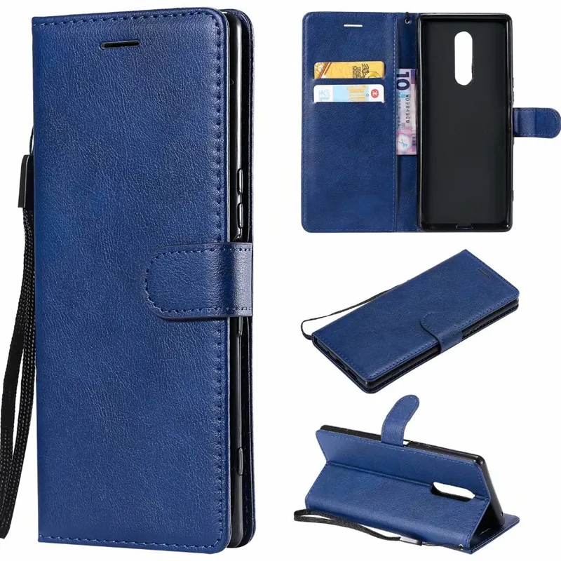 Business Wallet Leather Cases For Samsung A53 A13 A33 A73 A23 A03 Core Xiaomi 12 Pro Redmi note 11 4G Poco X4 M4 Pro 5G Flip Cover ID Card Slot Smart Phone Purse Pouch Strap