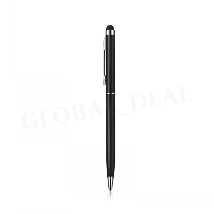 High Quality 2 in 1 Stylus Touch Pen Colorful Crystal Capacitive Touch Pen for ipad iPhone HTC Samsung