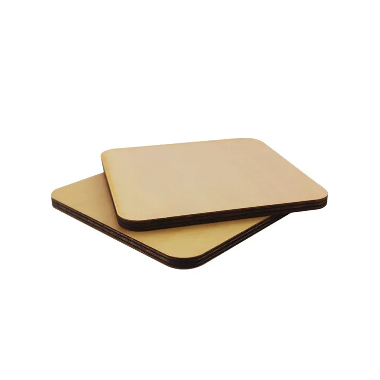 Hot Selling New Arrival Blank Sublimation Wood Car Coasters For Sublimation Printing Can Custom Your Own Design