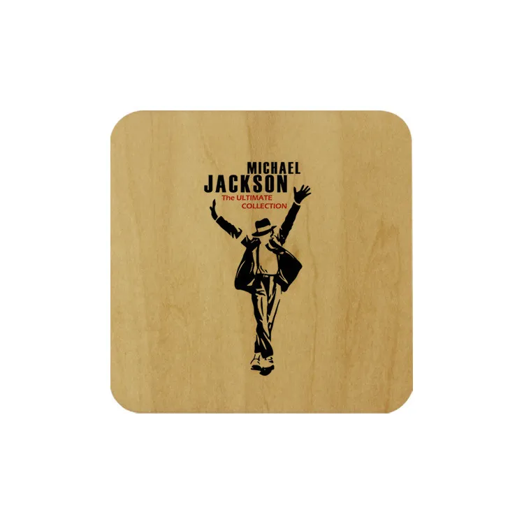 Hot Selling New Arrival Blank Sublimation Wood Car Coasters For Sublimation Printing Can Custom Your Own Design