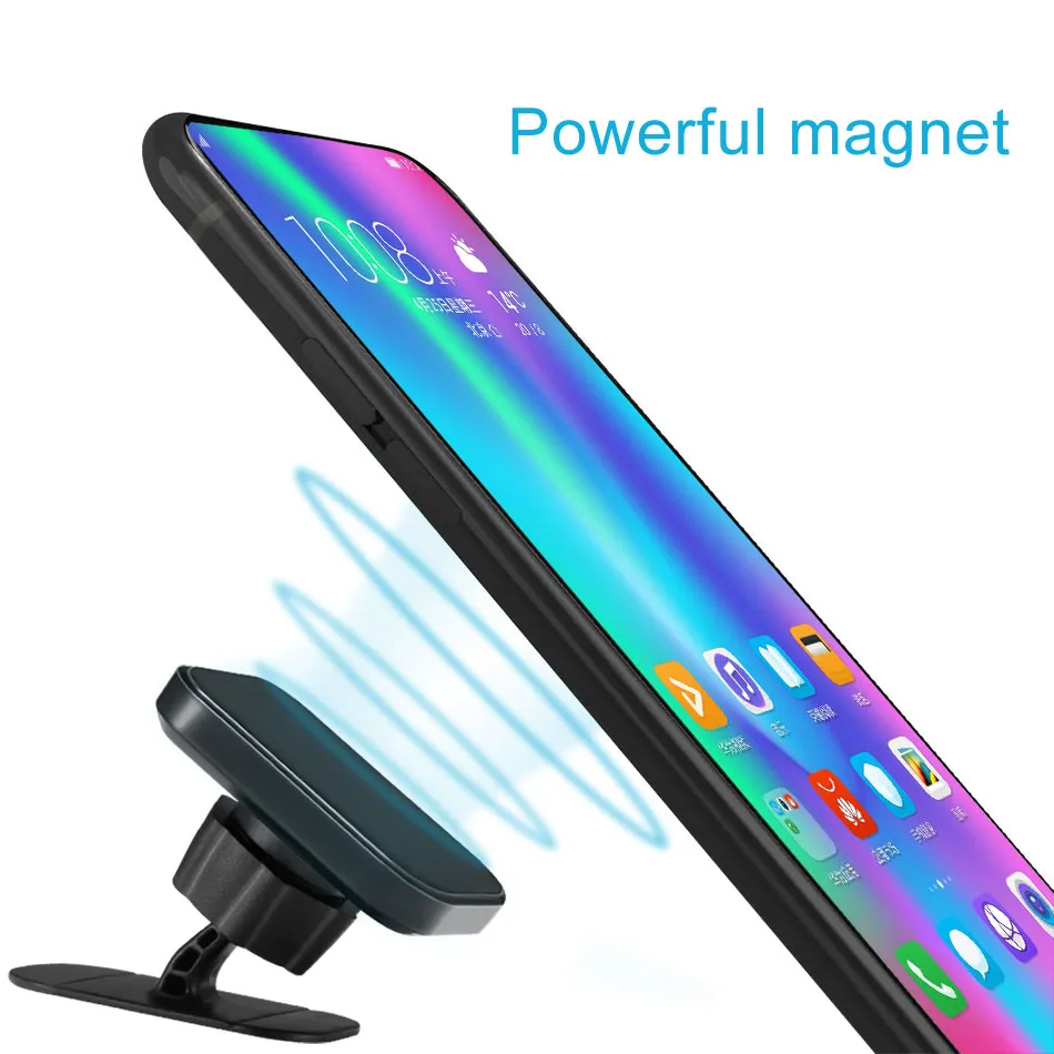 Magnetic Car Mount for Mobile Phone Universal Magsafe Car Smartphones Holder for GPS Air Vent Dashboard Auto Accessories in Retail Box