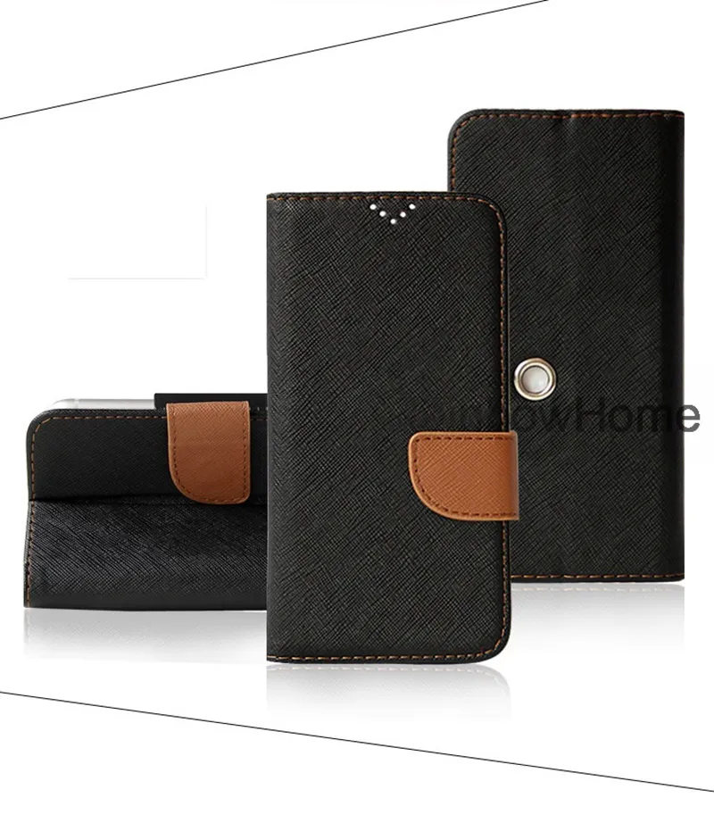 360 Rotating Universal PU Leather Wallet Credit Card Flip phone case 4.1inch to 6.0 6.2 6.7 inch for iphone Samsung HuaWei OPPO XiaoMI Android Cell Phone