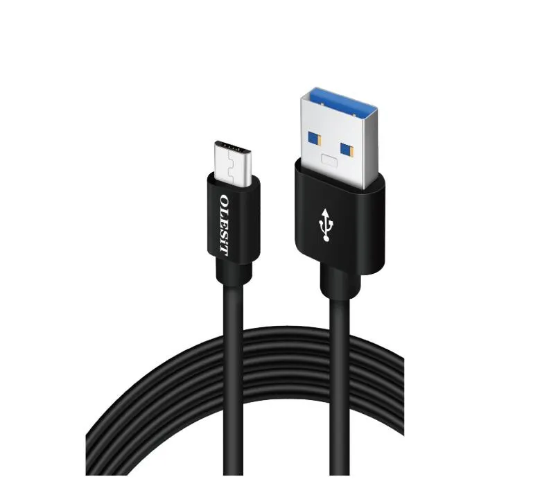 Olesit CABLES 2M 3m 3.1A fast charger Micro USB Data type-c cable for samsung huawei with retail