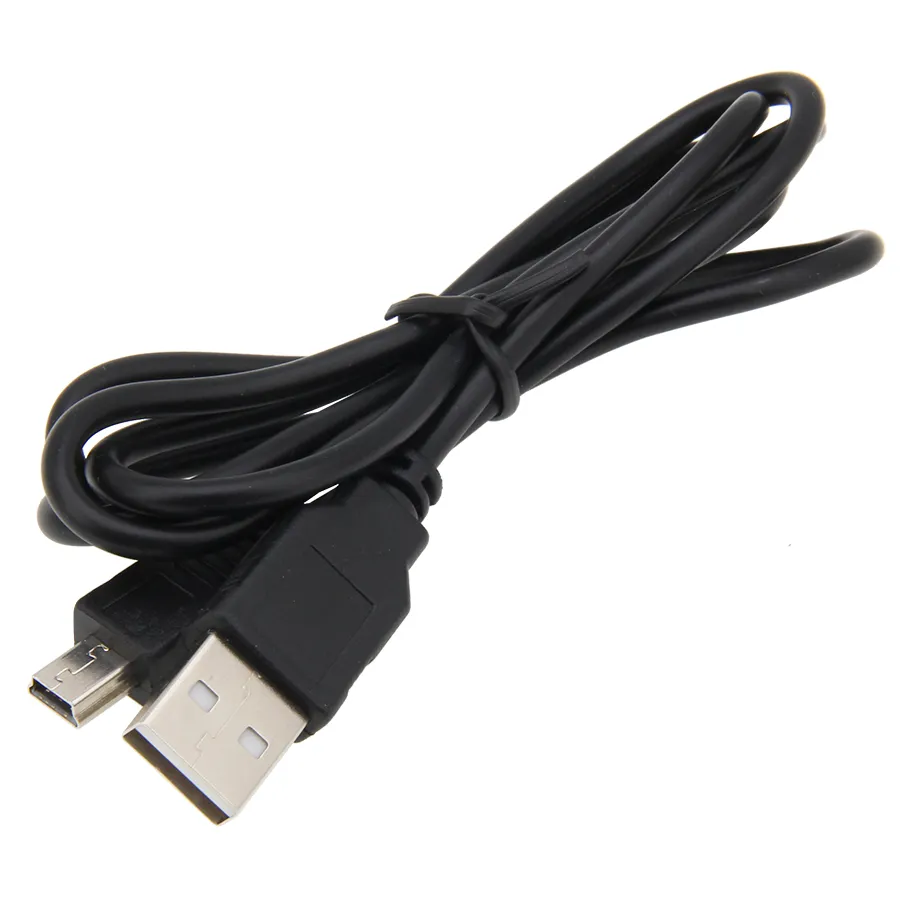 Data Charging Cable Cord Adapter USB to USB Male to Mini 5 Pin B for MP3 MP4 Player Car DVR GPS Camera HDD Mini USB Cables