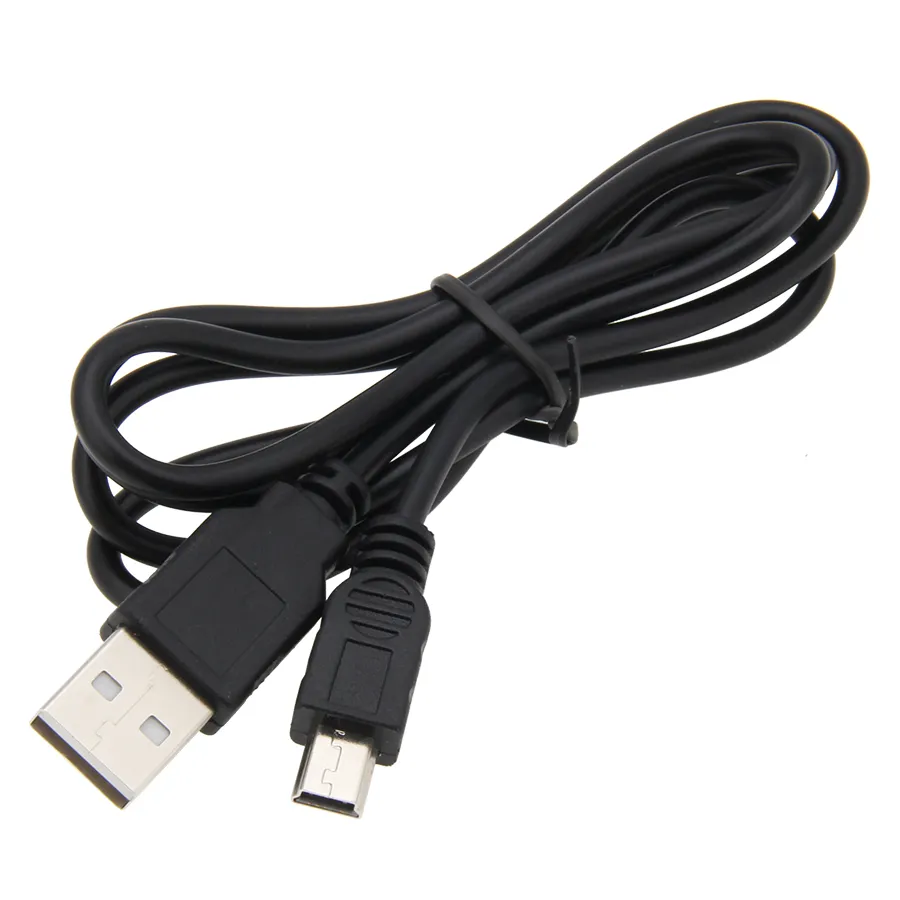 Data Charging Cable Cord Adapter USB to USB Male to Mini 5 Pin B for MP3 MP4 Player Car DVR GPS Camera HDD Mini USB Cables