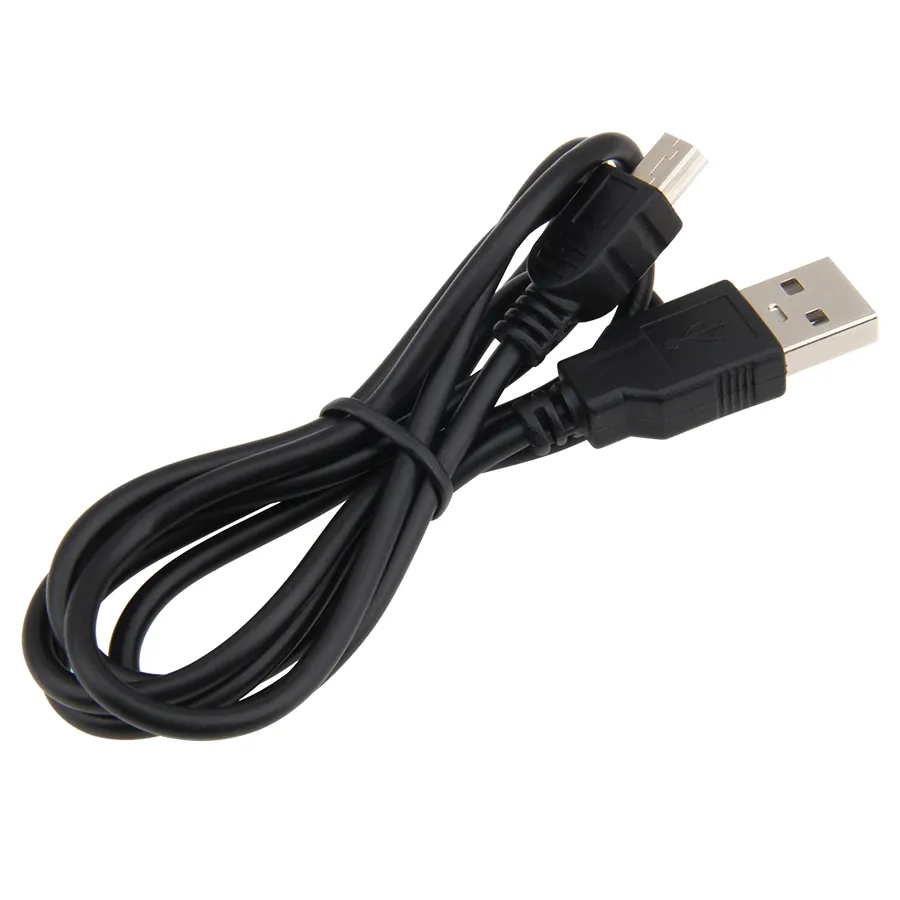 Data Charging Cable Cord Adapter USB to USB Male to Mini 5 Pin B for MP3 MP4 Player Car DVR GPS Camera HDD Mini USB Cables