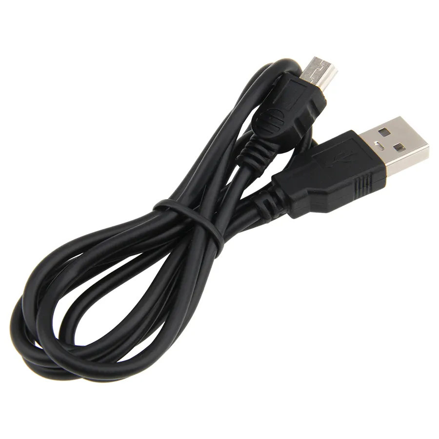 Data Charging Cable Cord Adapter USB to USB Male to Mini 5 Pin B for MP3 MP4 Player Car DVR GPS Camera HDD Mini USB Cables