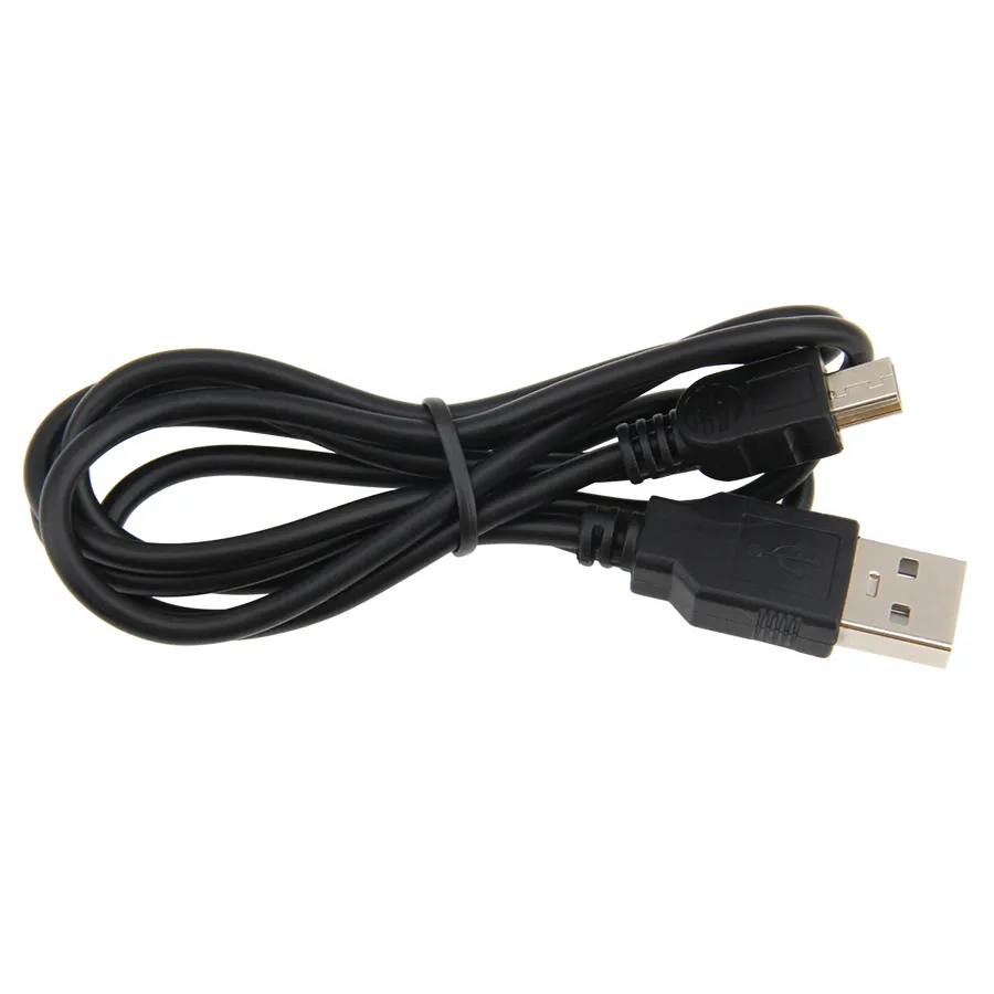 Data Charging Cable Cord Adapter USB to USB Male to Mini 5 Pin B for MP3 MP4 Player Car DVR GPS Camera HDD Mini USB Cables