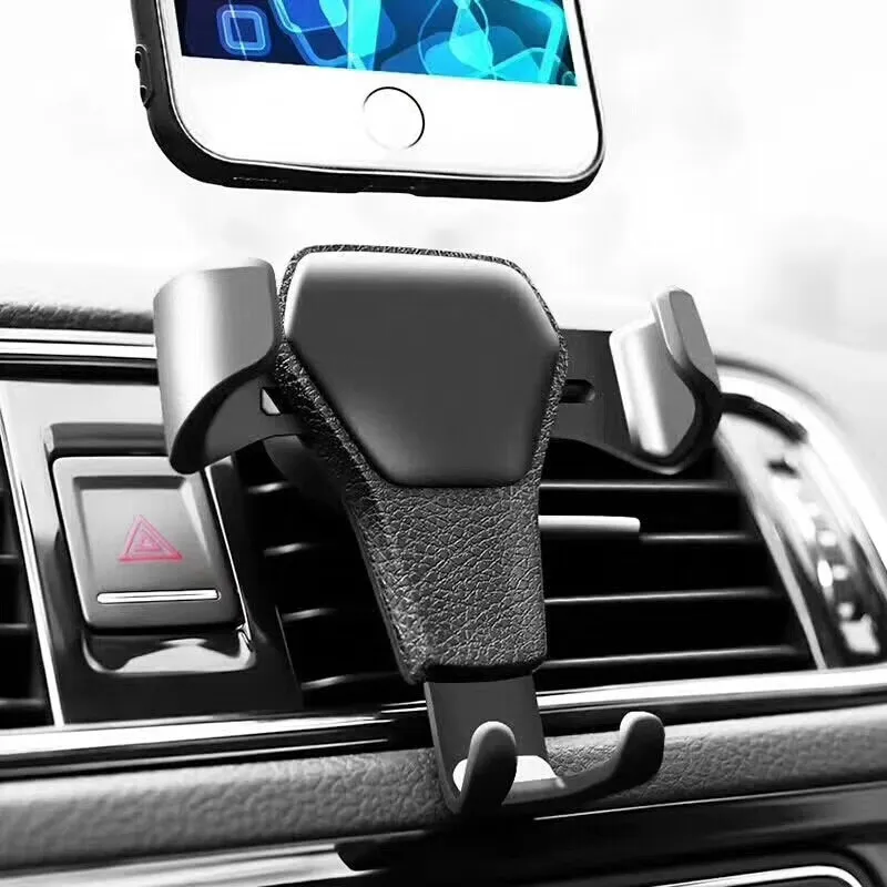 Universal Car mount Phone Holder Air Vent Stand For Car No Magnetic Phone Grip Mobile Phone Stand Holder with retail package