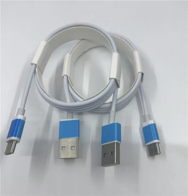 OEM Micro USB Charger Cable Type C High Quality 1M 3Ft Sync Data Cable for Samsung S22 S21 S10 Note 10 High Speed Charging + Retail Box