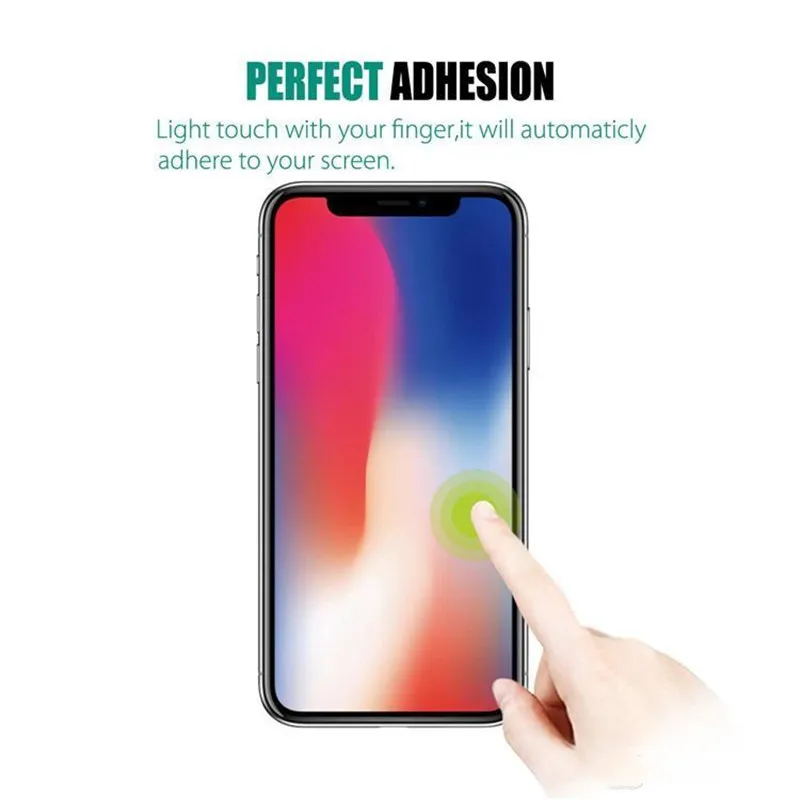 Screen Protector for iPhone 16 15 14 13 12 Pro Max XS Max XR Tempered Glass for samsung LG stylo 5 Moto Protector Film 0.33mm with Paper Box