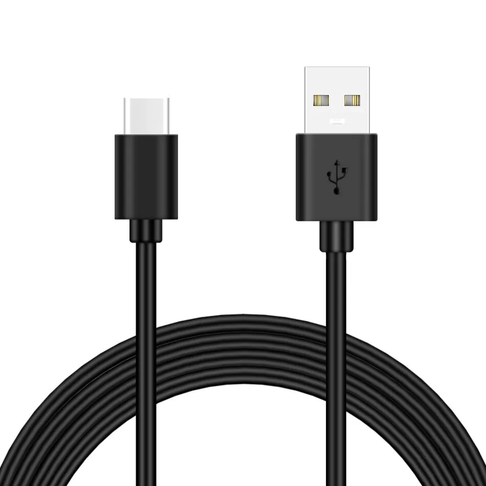 Type C Cable 10FT 6FT 3FT Charging Cords Data Sync Fast Charging Cable for Samsung S20 Note10 S10 Moto LG One Plus Android Phone