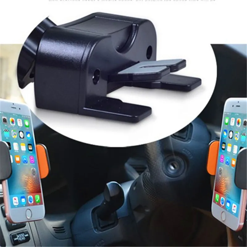 CD Slot Car Phone Holder 360 Degree Rotation Rotatable Car Mounts Air Vent Stand Mobile Cell Phone Bracket Compatible Support For iphone 11