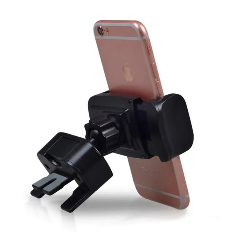 CD Slot Car Phone Holder 360 Degree Rotation Rotatable Car Mounts Air Vent Stand Mobile Cell Phone Bracket Compatible Support For iphone 11