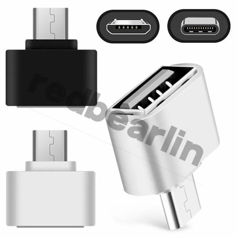 USB 3.0 Type-C Micro OTG Cable Adapter Type C USB-C OTG Converter for Huawei Samsung Mouse Keyboard USB Disk Flash No Package