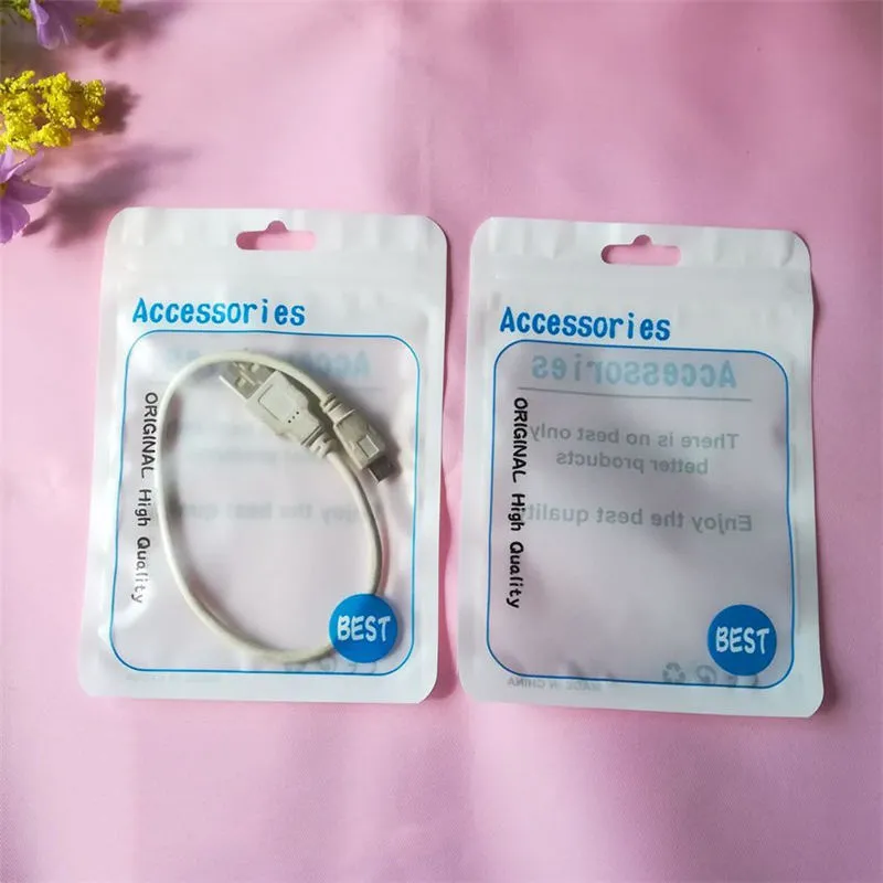 15*10.5 Plastic OPP Packages Bags Zip Lock Hang Hole Poly Pouch For Mobile Phone Case Earphone USB Cable Charger Accessories Retail Packing