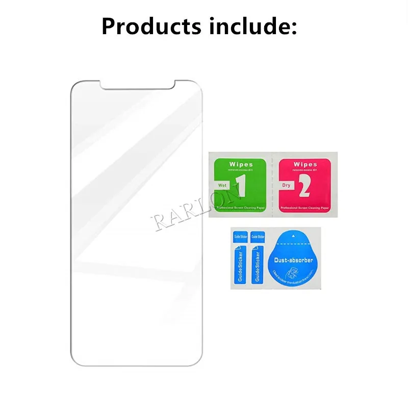 Clear Tempered Glass 2.5D 9H Screen Protector for iPhone 15 14 Pro Max 14Pro 13 13pro 12 11 XS 7 8 Plus Samsung S23 S22 S21 FE A33 A53 A73 A32 A34 A54 A03 5G A21S Factory price