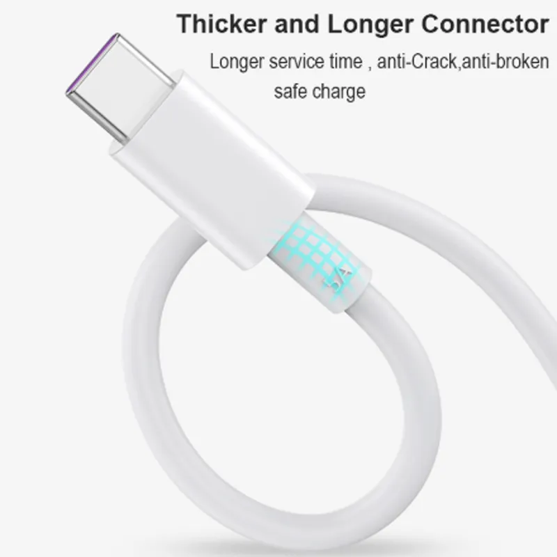 5a supercharge cable for huawei samsung usb cable type c cable usb 3 1 typec fast charging cables