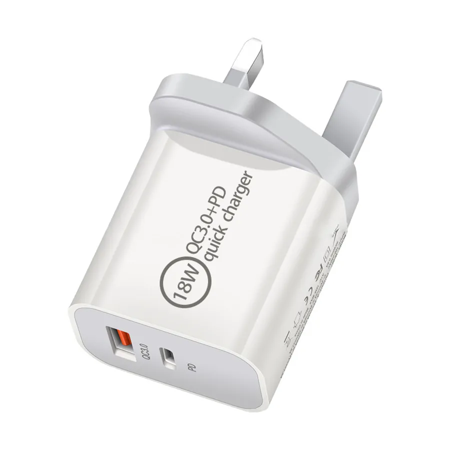 Eu US 20W 25W 12W Fast Quick Charging PD USB C Charger AC Home Travel Wall chargers For iphone 12 13 14 15 Samsung S8 S9 S10 S22 S23 Htc Huawei Android phone PC