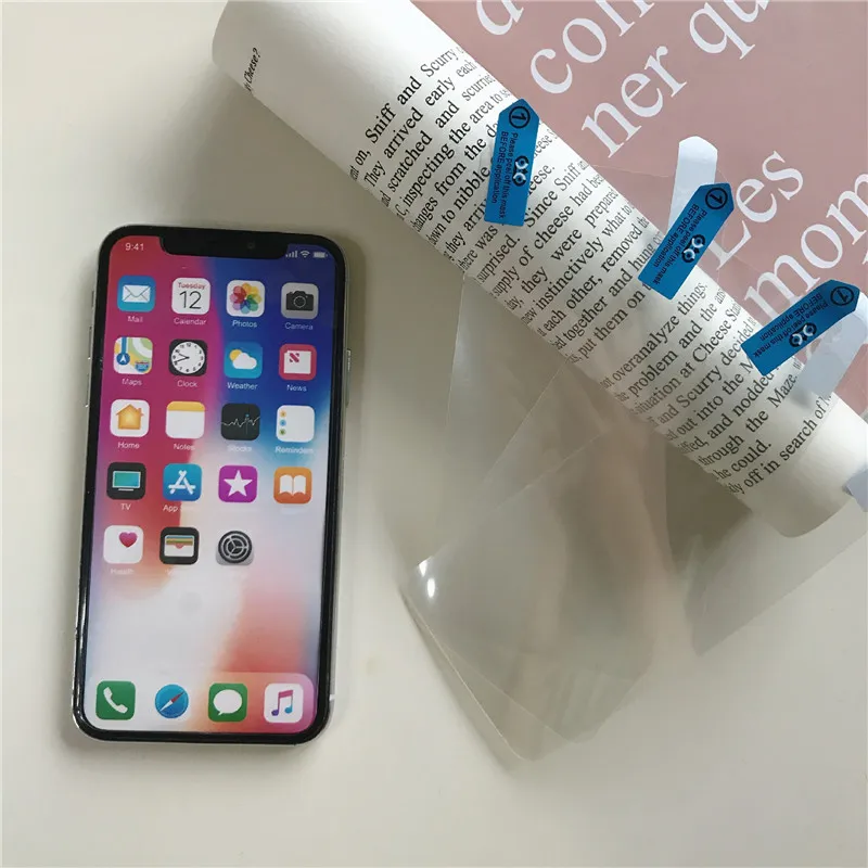 Soft Screen Protector Film Protector Treated for Iphone 15 14 13 12 11 Pro Max X XS MAX XR 8/7 Plus 