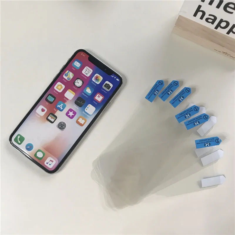 Soft Screen Protector Film Protector Treated for Iphone 15 14 13 12 11 Pro Max X XS MAX XR 8/7 Plus 