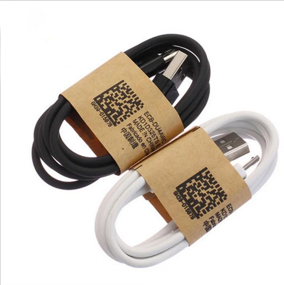 S4 cable Micro V8 cable 1m 3FT OD 3.4 Micro V8 5pin usb data sync charger cable for Samsung s3 s4 s6 blackberry htc lg