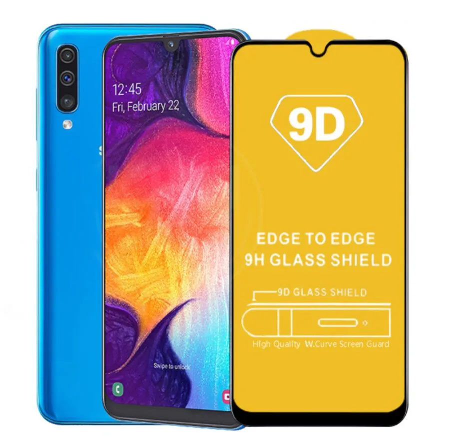 9D full cover Tempered glass screen protector For Huawei P50 P40 LITE E 5G P30 P30-LITE P20 P smart psmart plus 2021 2020 2019