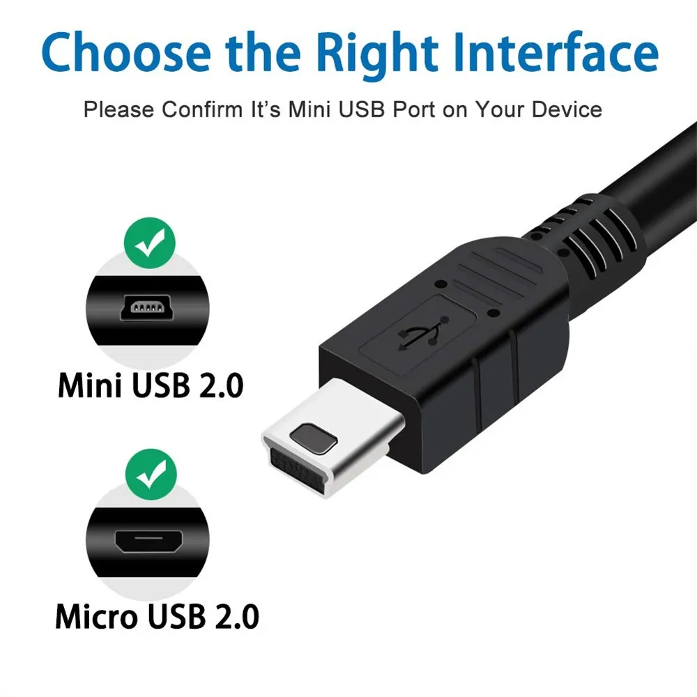 Universal Mini V3 Micro V8 5pin Usb cable 80cm Length Cables For Samsung htc lg android phone MpCamera Gps speaker