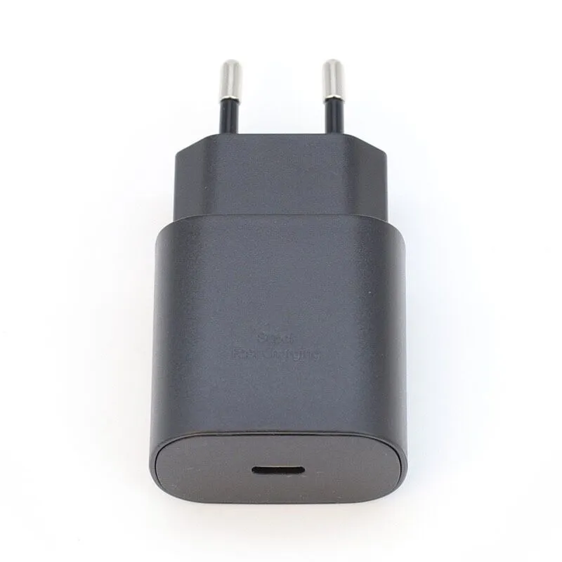 EU Pulg wall Charger USB C for Samsung PD 25W Chargers Galaxy S20/S20 Ultra/ Note10/Note 10 Plus TA800